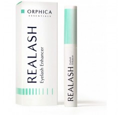 ORPHICA Realash 속눈썹 세럼, 속눈썹 성장 및 속눈썹 연장 호르몬없이, 긴 속눈썹을위한 세럼, 확장, 활력, 볼륨, 천연 화장품, 3ml