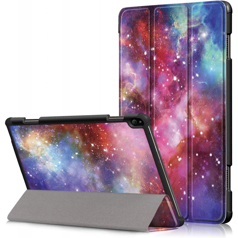 레노버 탭 P10 TB-X705F용 Fmway 슬림 핏 PU 가죽 '수면 지원 및 기능/자동 웨이크©를 갖춘 tui 커버 선체