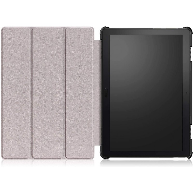 레노버 탭 P10 TB-X705F용 Fmway 슬림 핏 PU 가죽 '수면 지원 및 기능/자동 웨이크©를 갖춘 tui 커버 선체