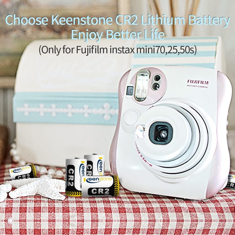 Keenstone 12 CR2 배터리, CR15H270 리튬 배터리 3V 850mAh 고성능 / 저©자동 충전 / 덴스nergie© © ©©©leve PTC prot©g© 램프 토치 카메라 디지털©©스코프 등