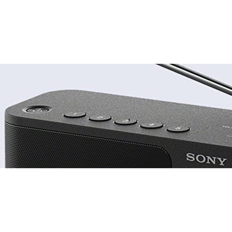 소니 XDR-S61DR 휴대용 라디오 디지털 DAB / FM RDS - 빨간색