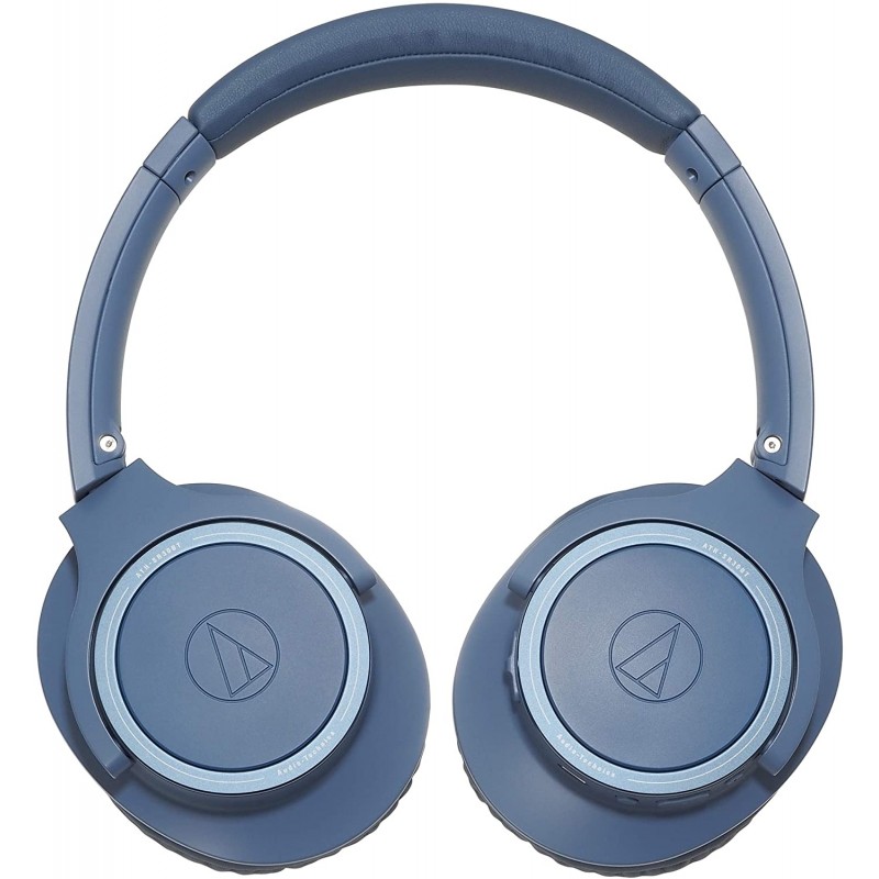 오디오 테크니카 Bluetooth 지원 다이나믹 밀폐형 헤드폰 (블루) audio-technica ATH-SR30BT-BL