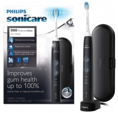 Philips Sonicare ProtectiveClean 5100 전기 충전식 칫솔, 잇몸 건강, 검정색