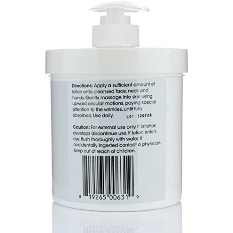 Advanced Clinicals Spa Size 퓨어 아르간 오일 인텐시브 뷰티 크림. 주름과 건성 피부를위한 노화 방지 크림. (2 개-16oz)