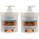 Advanced Clinicals Spa Size 퓨어 아르간 오일 인텐시브 뷰티 크림. 주름과 건성 피부를위한 노화 방지 크림. (2 개-16oz)