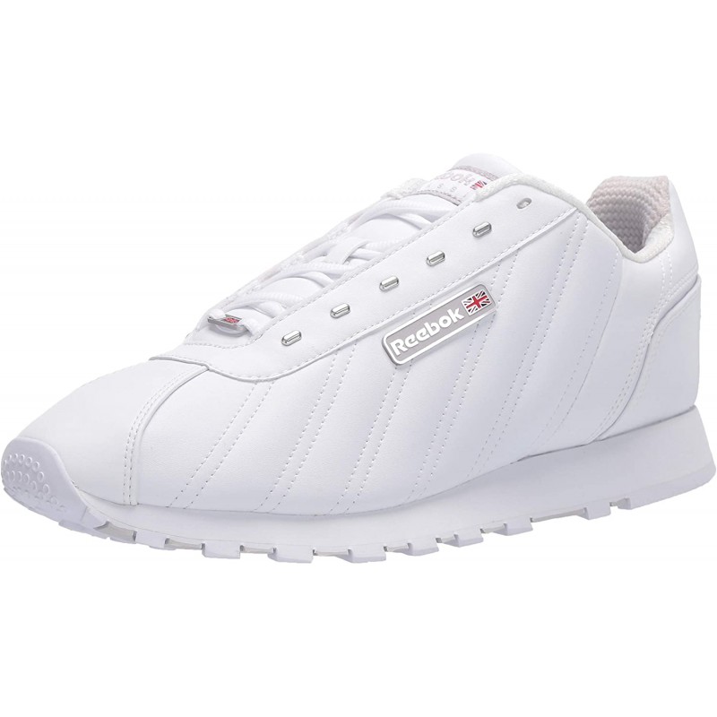 Reebok Men 's CL Oryx Sneaker, 화이트 / 스틸 / 실버, 8.5 M US