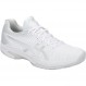 ASICS Men 's Solution Speed FF 클레이 테니스 신발, 화이트 / 실버, 8 M US
