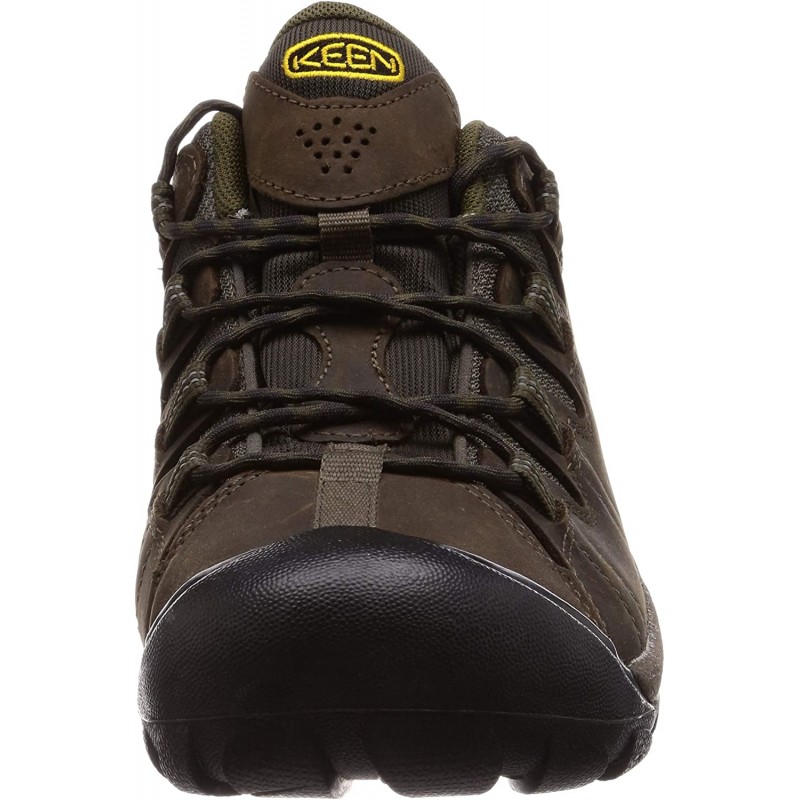 KEEN 남성용 Targhee ii wp-m 하이킹 신발, 캔틴 / 다크 올리브, 9.5 M US