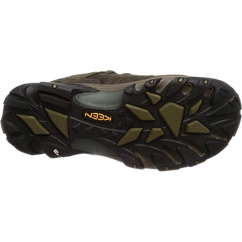 KEEN 남성용 Targhee ii wp-m 하이킹 신발, 캔틴 / 다크 올리브, 9.5 M US