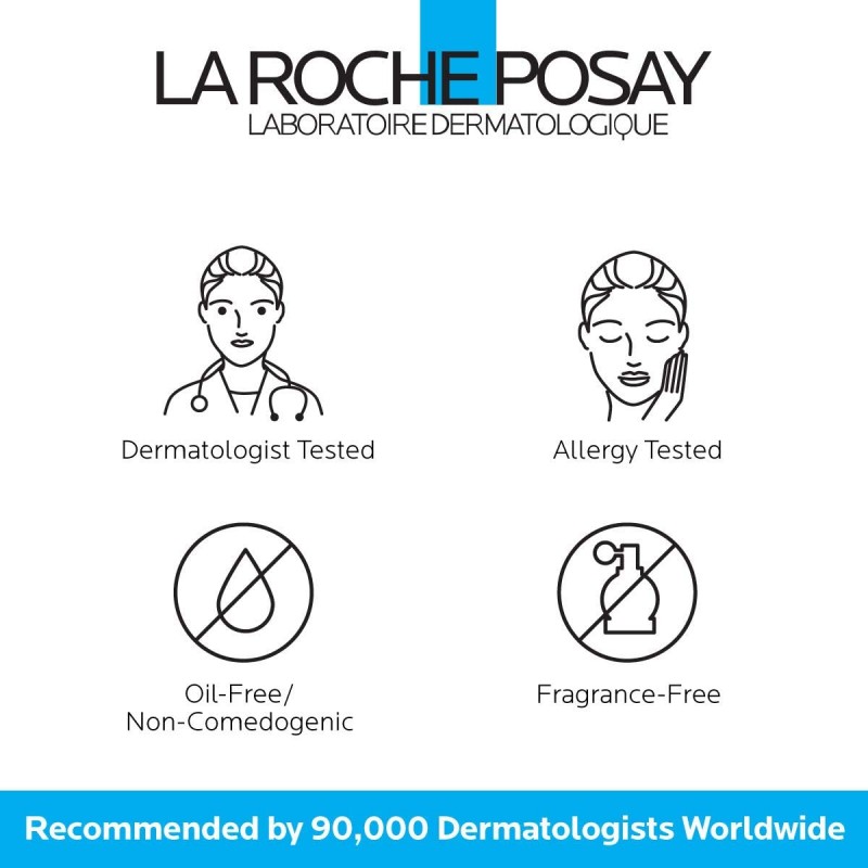 La Roche-Posay Effaclar Duo 벤조일 퍼 옥사이드, 0.67 액량 온스의 듀얼 액션 여드름 스팟 트리트먼트 크림