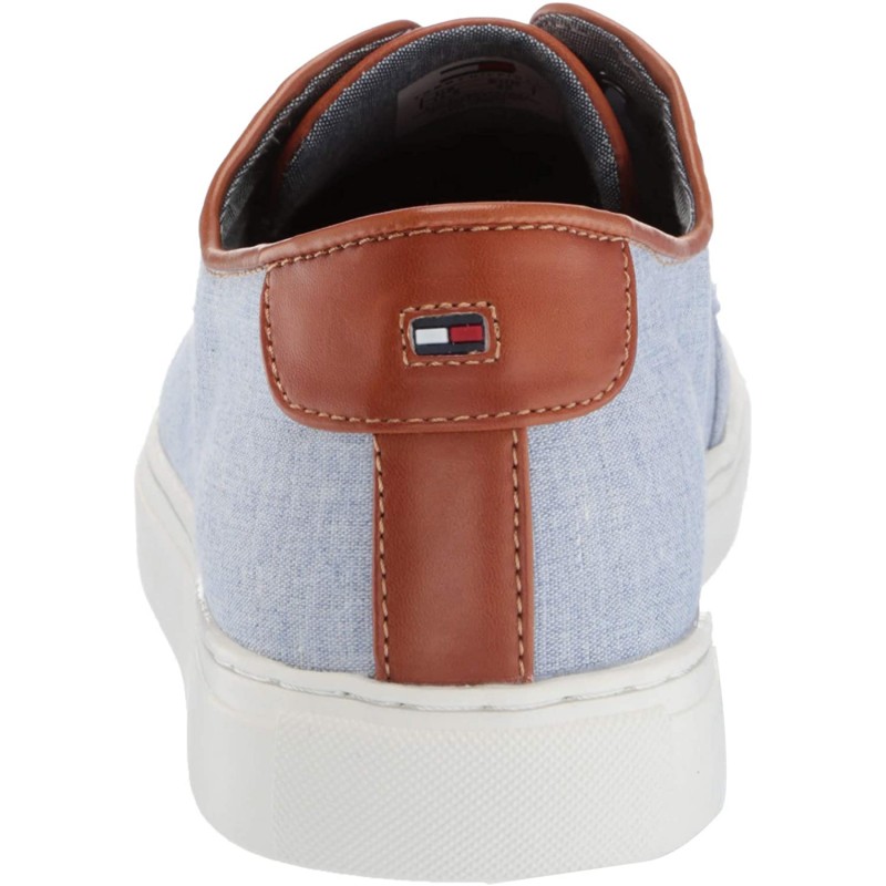 Tommy Hilfiger 남성용 Mckenzie2 보트 슈즈, 라이트 블루 샹 브레, 7.5 미중 미국