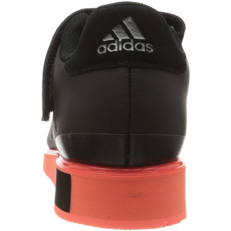 adidas Men 's Power Perfect 3 Cross Trainer, 코어 블랙 / 나이트 Met / Signal Coral, 8 M US