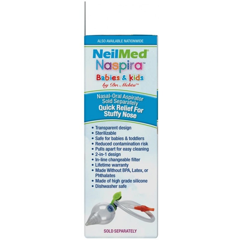 NeilMed Naspira 필터 교체