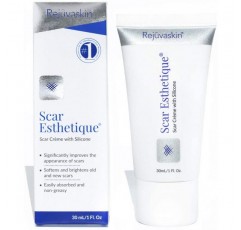 Rejuvaskin Scar Esthetique Scar Crème with Silicone, 1 Ounce