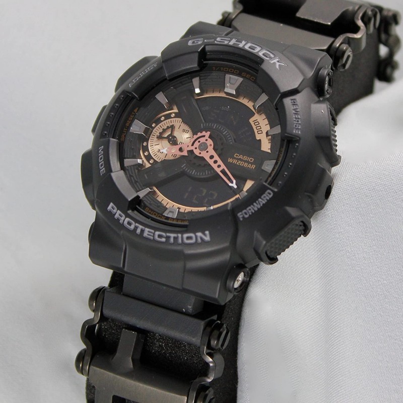 LEATHERMAN TREAD LT-Black (러그 크기 20mm, 검은 색, TREAD LT)과 호환되는 링크 시계 어댑터