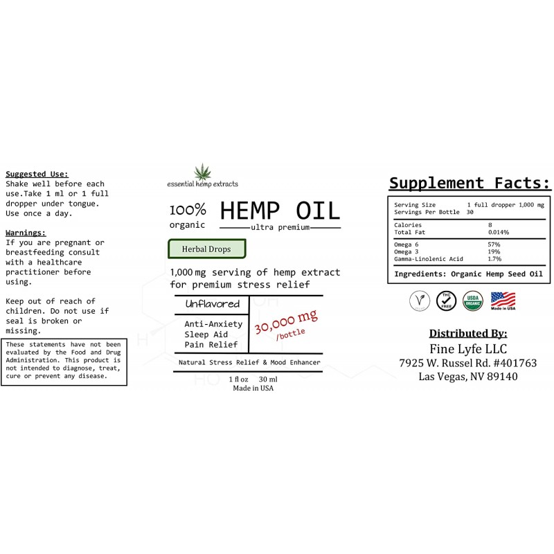 필수 대마 추출물 100 % 유기농 대마 오일 30,000 MG 병 CBD THC 불안, 수면, 통증 완화를 위해 해방합니다-기분, 뇌 및 심장 건강, 신진 대사, 피부, 머리카락, 손톱 개선-미국산