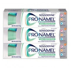 Sensodyne Pronamel 데일리 프로텍션 에나멜 치약-민감한 치아를위한 에나멜, 민트 에센스-4 온스 (3 팩)