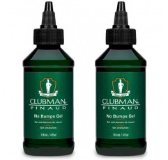 Clubman Pinaud Shave Gel No Bumps After Shave for Men Sensitive Skin 4 oz 2 pack