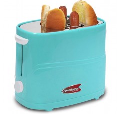 Americana ECT-542BL 복고풍 팝업 핫도그 토스터기 기계, 파란색