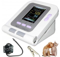 고양이 / 개 / 동물 /  자동 혈압계 전자 혈압계 안압계 SPO2 혀 프로브 PC 소프트웨어 CONTEC08A-VET
