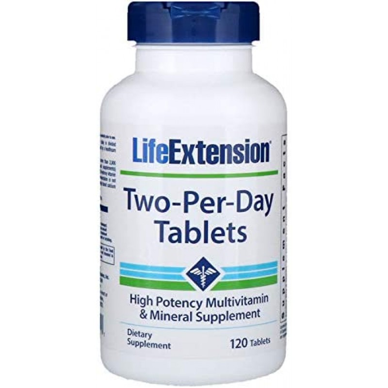 수명 연장 (Life Extension) TwoPerDay Tablets (120) [병행 수입품]