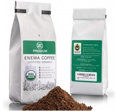 프리미엄 관장 ™ 유기농 관장 커피 (1LB) 가벼운 로스트, 중간 크기-거슨 커피 관장에 적합-공정 거래 인증-미국 제