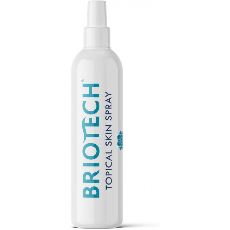 BRIOTECH Topical Skin Spray-모든 자연적인 순수한 HOCl 차아 염소산염 해결책-달래는 식염수 안개-4 oz. 크기