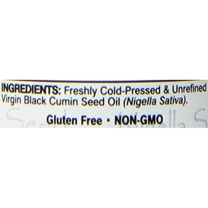 Amazing Herbs Black Seed 콜드 프레스드 오일-1oz (3 팩)