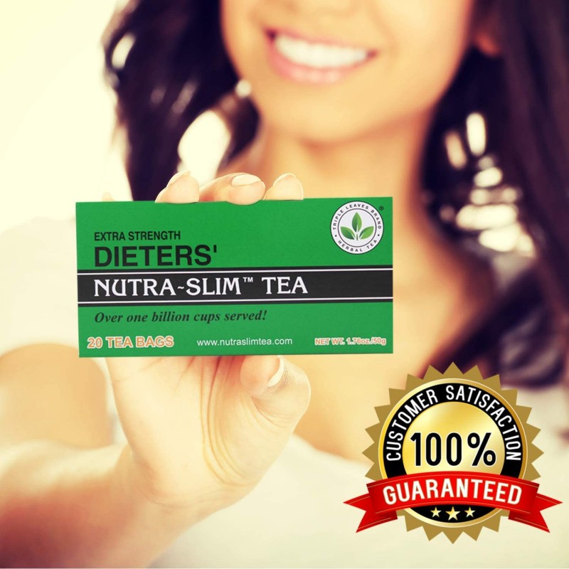 Triple Leaves Extra Strength Dieters Nutra Slim Tea, 20 백 (3 팩)-디톡스 허브 약초 차