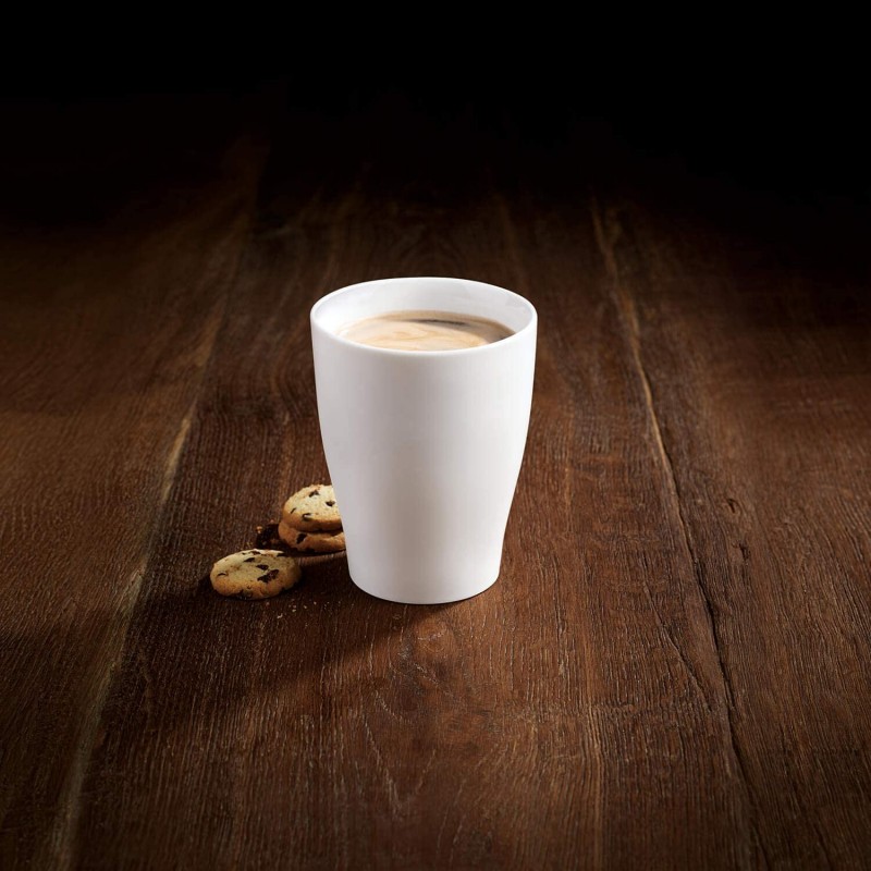 빌로이 & 보치 커피 패션 커피 머그잔, 380 ml, 프리미엄 도자기, 화이트