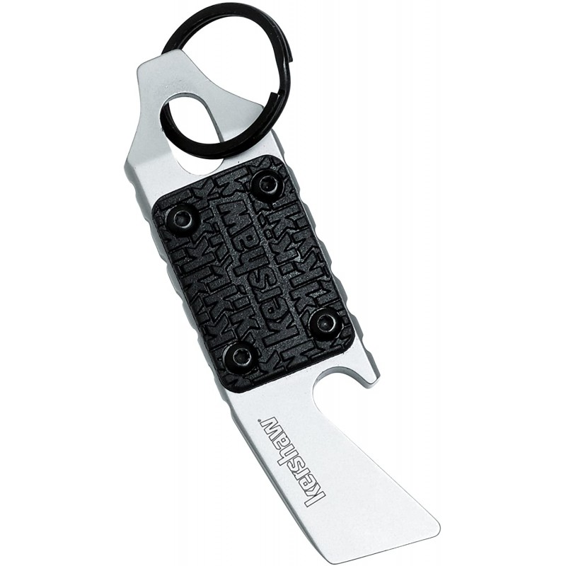 Kershaw PT-1 (8800X) 8Cr13MoV 스테인리스 스틸로 제작 된 소형 키 체인 다기능 공구; 특징 병따개, 납작한 스크루 드라이버, 미니 프라이 바와 랜야드 홀