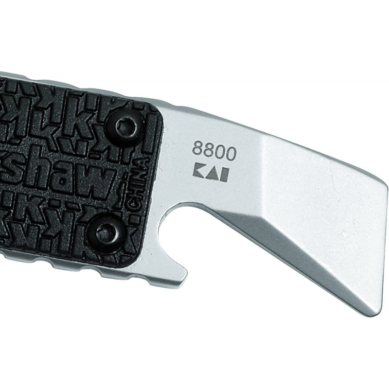 Kershaw PT-1 (8800X) 8Cr13MoV 스테인리스 스틸로 제작 된 소형 키 체인 다기능 공구; 특징 병따개, 납작한 스크루 드라이버, 미니 프라이 바와 랜야드 홀