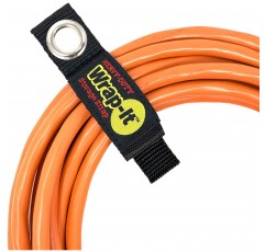 헤비 듀티 랩-잇 스토리지 스트랩, 7 인치 (6 팩)-후크 및 루프 연장 코드 구성 도우미 행거, 코드 랩 키퍼, 코드 용 케이블 스트랩, 호스, 로프, RV, 보트 및 차고 저장 및 조직