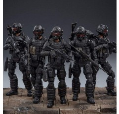 JoyToy 액션 피규어 4 인치 미국 공수 육군 군인 그림 PVC 군사 모델 컬렉션 장난감