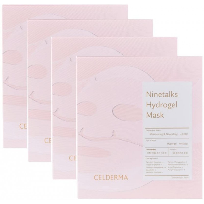 셀 데르마 시즌 9 Ninetalks 하이드로 젤 마스크 30g x 4pcs