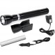 Maglite RL1019 LED가 120V 변환기 & 12V DC 자동 어댑터 블랙 충전식 손전등 시스템, 블랙