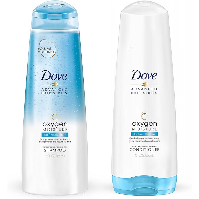 Dove Advanced Hair Series 산소 모이스처 샴푸, 12 oz (3 팩)