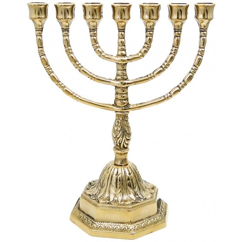 NKlaus 메노라 라이톤 캔들 홀더 만든 메인 23cm 메노라 10204