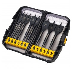 DeWalt DT7943B 익스트림 우드 프랫 드릴, 152mm 길이, 직경 12/16/18/20/22/25/28/32 mm, 8피스