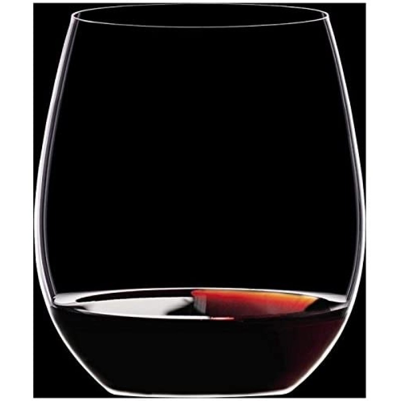 Riedel O Stemless 비 크리스탈 카베르네 / 메를로 와인 글라스, 6 개 세트