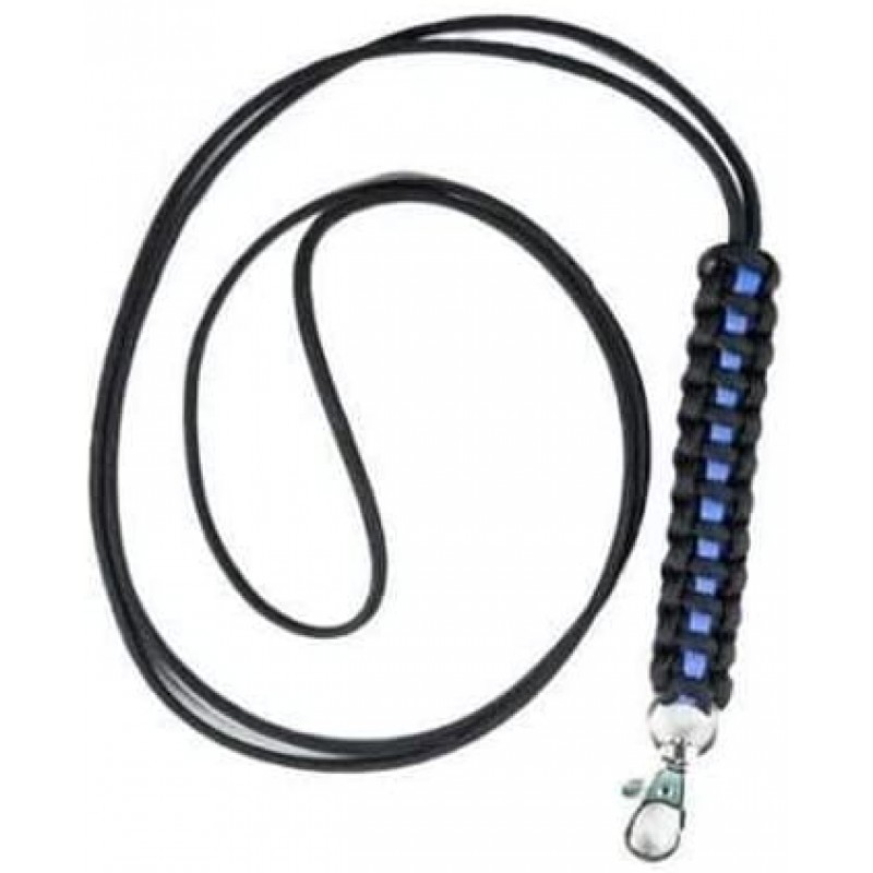 열쇠, 배지 및 ID, 휘파람 등을위한 Paracord Survival Lanyard Neck Strap