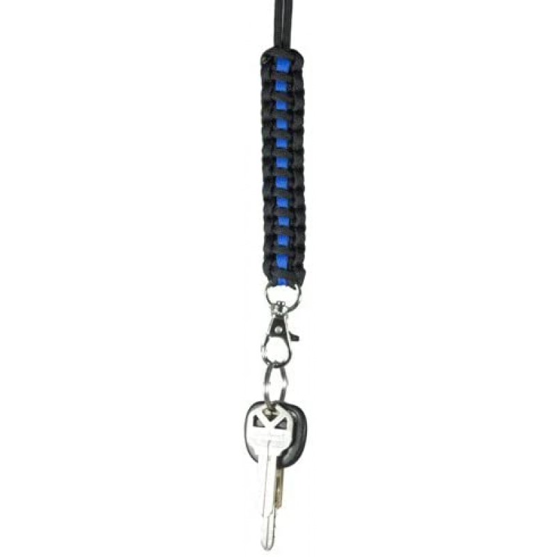 열쇠, 배지 및 ID, 휘파람 등을위한 Paracord Survival Lanyard Neck Strap