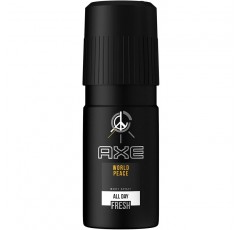 도끼 (AXE) 향수 바디 스프레이 월드 피스 60g (신선한 우디 현명한 향기)