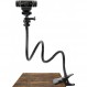 25 인치 웹캠 스탠드-Logitech 웹캠 C930e, C930, C920, C922x, C922, Brio 4K, C925e, C615 용 Pippyshell 용 유연한 책상 장착 클램프 구즈넥 스탠드