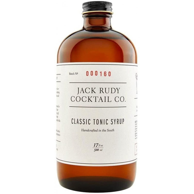 Jack Rudy Cocktail Co. 클래식 토닉 시럽 17 온스