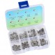 TIMESETL 80pcs 기성용 코일 저항 와이어 코일 세트 - RDA, RBA, RDTA에 대한 © / 0 ©©.5© / 0.8"© 8-in-1 사전 컴파일 코일 키트, 80 PC, 융합 클랩튼, 트위스트, 하이브, 쿼드, 타이거,