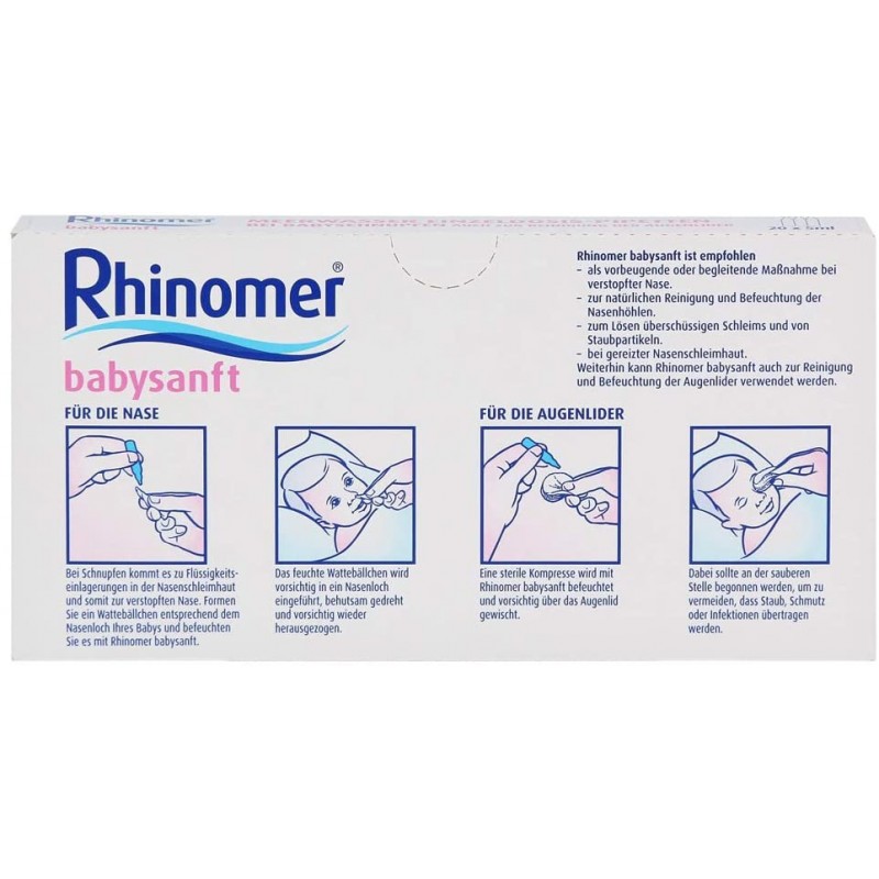 Rhinomer Babysanft, 20X5 ml