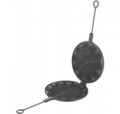 Skeppshult 와플 철 21cm 심장 모양 와플용 - 주철 핸드메이드
