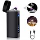 ASANMU 전기 라이터 USB, 아크 라이터 USB 충전식 터치 스크린 플라즈마 라이터 전기 라이터 아크 전자 라이터 방풍, 아버지 남자 아빠를위한 선물