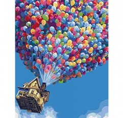 DoMyArt DIY 유화, 픽사 UP- 주요 테마 16X20 인치 페인트